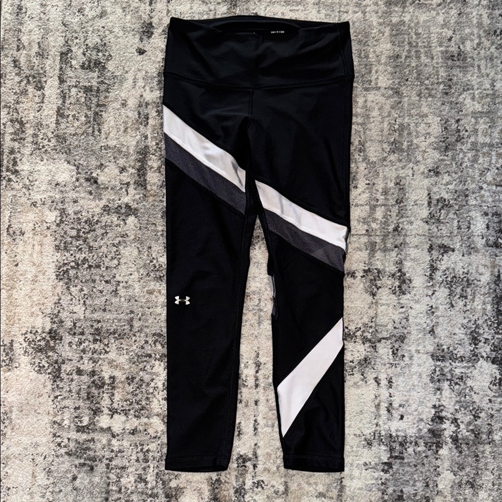 Under Armour Black and White Leggings